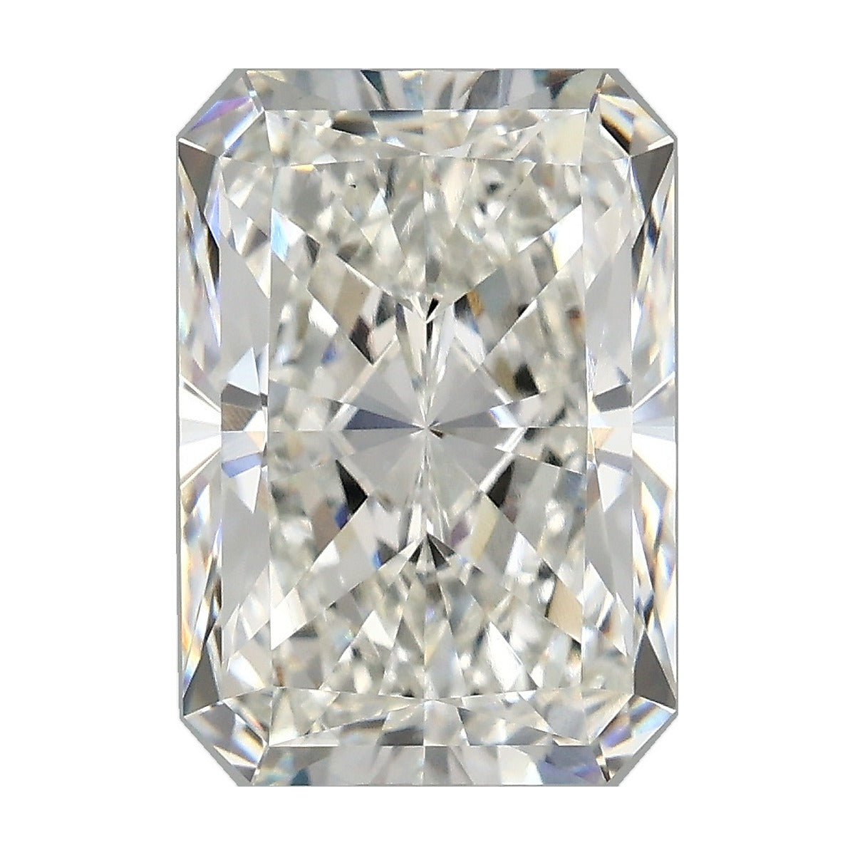 3.58 ct radiant lab-grown diamond, F color, VS1 clarity, IGI certified, still from its 360° video