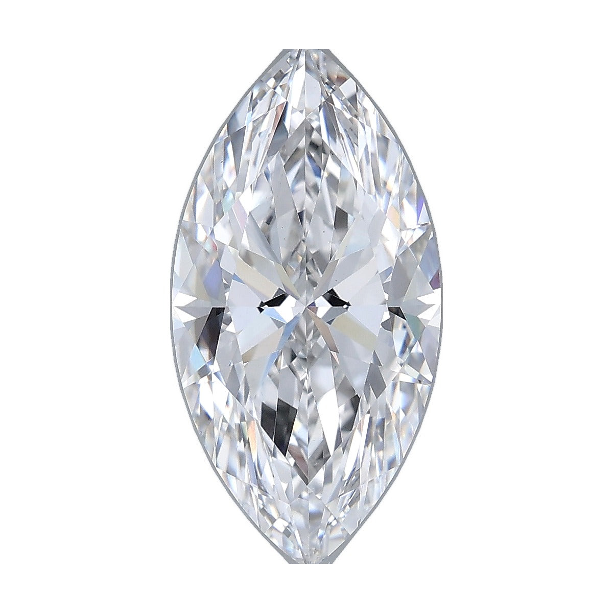 3.70 ct marquise lab-grown diamond, D color, VS1 clarity, IGI certified, still from its 360° video