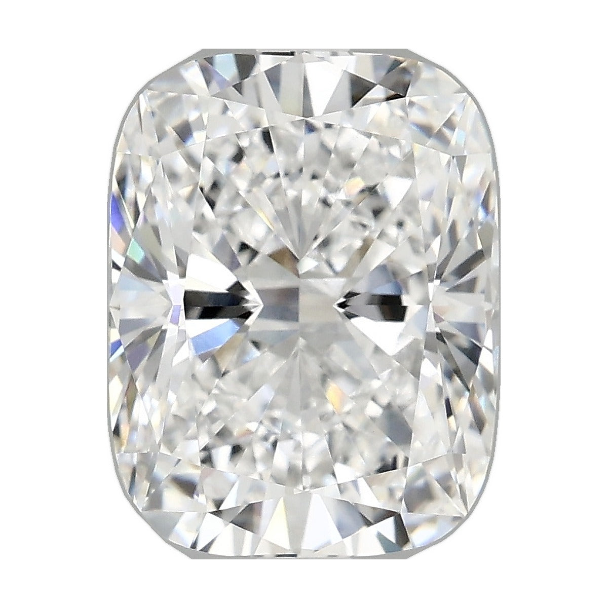 3.76 ct elongated cushion lab-grown diamond, D color, VS1 clarity, IGI certified, still from its 360° video