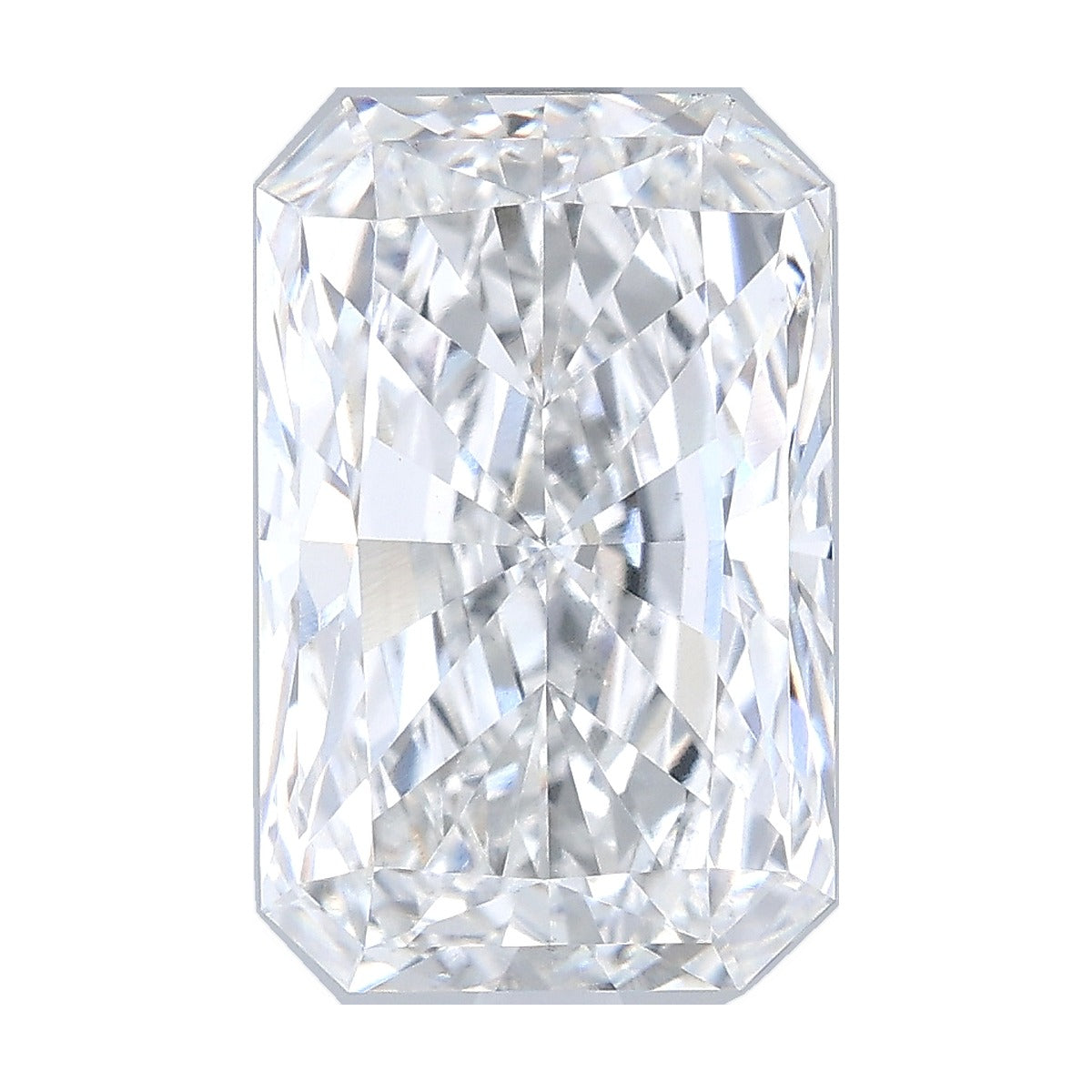 4.01 ct radiant lab-grown diamond, F color, VVS2 clarity, IGI certified, still from its 360° video