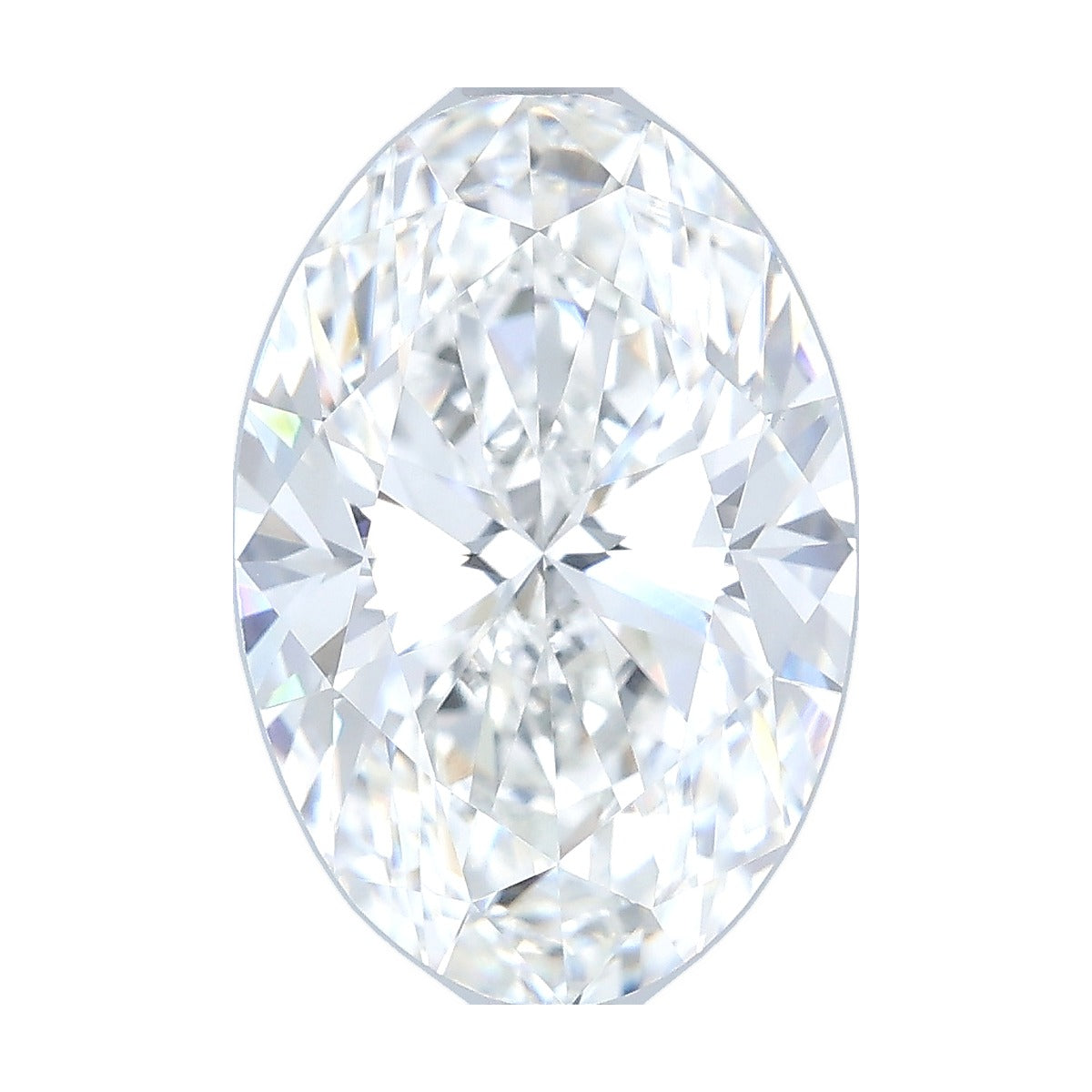 4.03 ct oval lab-grown diamond, F color, VVS2 clarity, IGI certified, still from its 360° video
