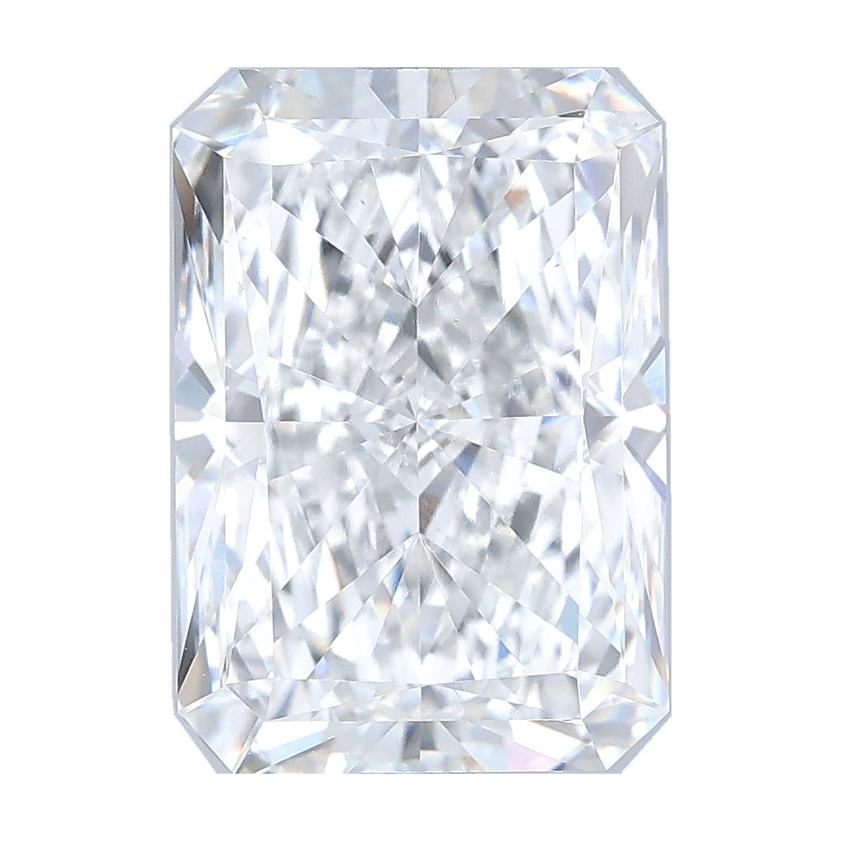 4.03 ct radiant lab-grown diamond, D color, VS1 clarity, IGI certified, still from its 360° video