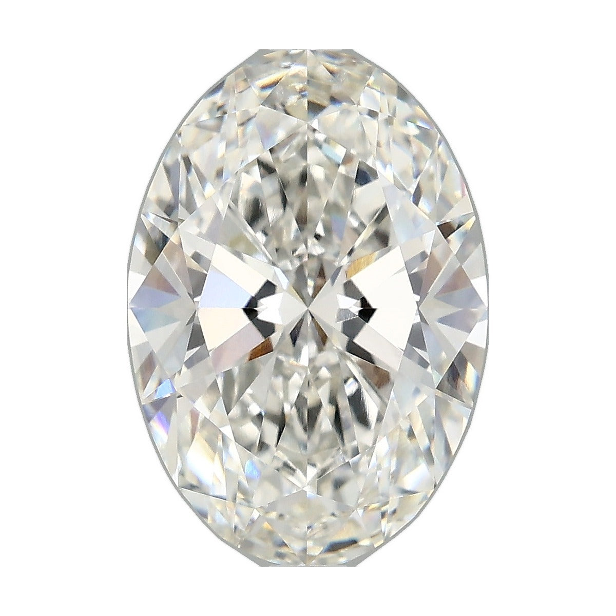 4.07 ct oval lab-grown diamond, F color, VVS1 clarity, IGI certified, still from its 360° video
