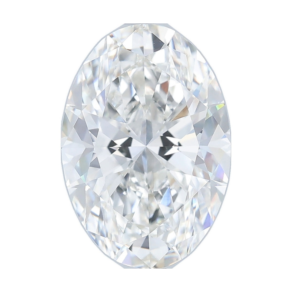 4.07 ct oval lab-grown diamond, G color, VVS2 clarity, IGI certified, still from its 360° video