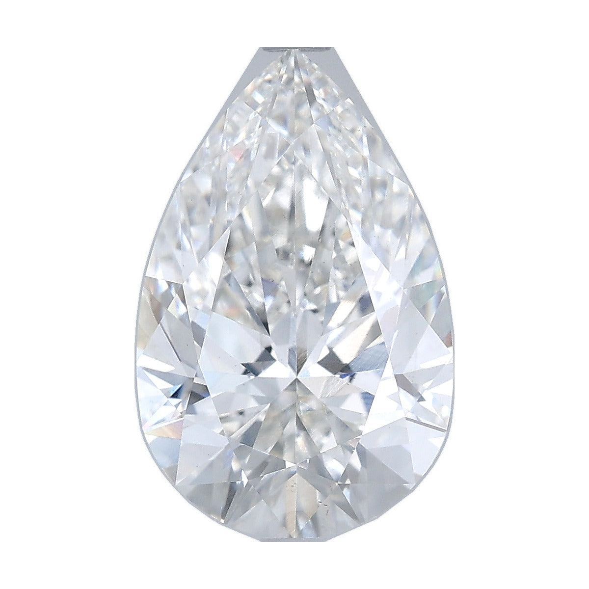 4.11 ct pear lab-grown diamond, F color, VS2 clarity, IGI certified, still from its 360° video