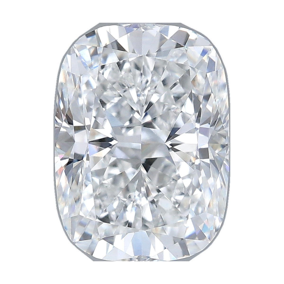 4.24 ct elongated cushion lab-grown diamond, E color, VS1 clarity, IGI certified, still from its 360° video