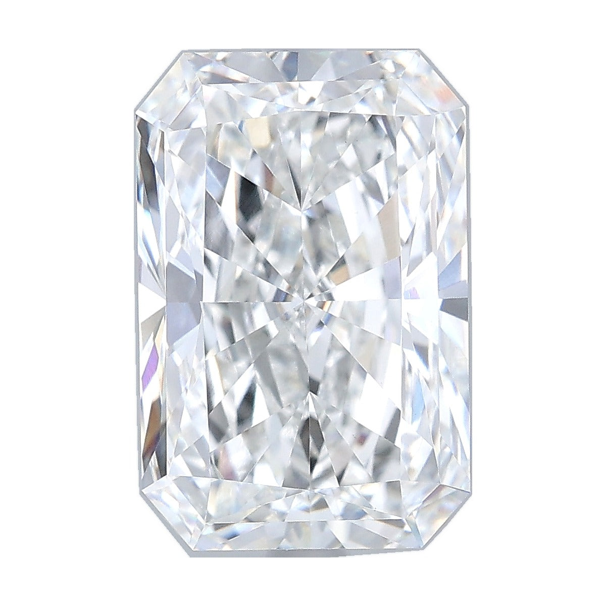4.51 ct radiant lab-grown diamond, G color, VS1 clarity, GIA certified, still from its 360° video