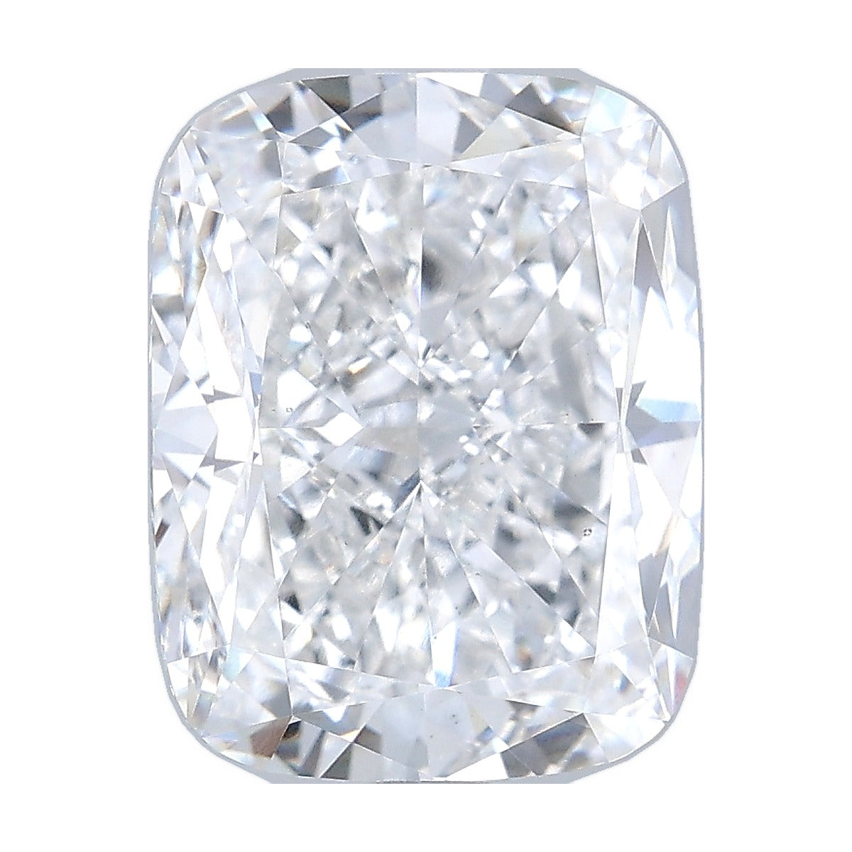 4.53 ct elongated cushion lab-grown diamond, E color, VS1 clarity, IGI certified, still from its 360° video