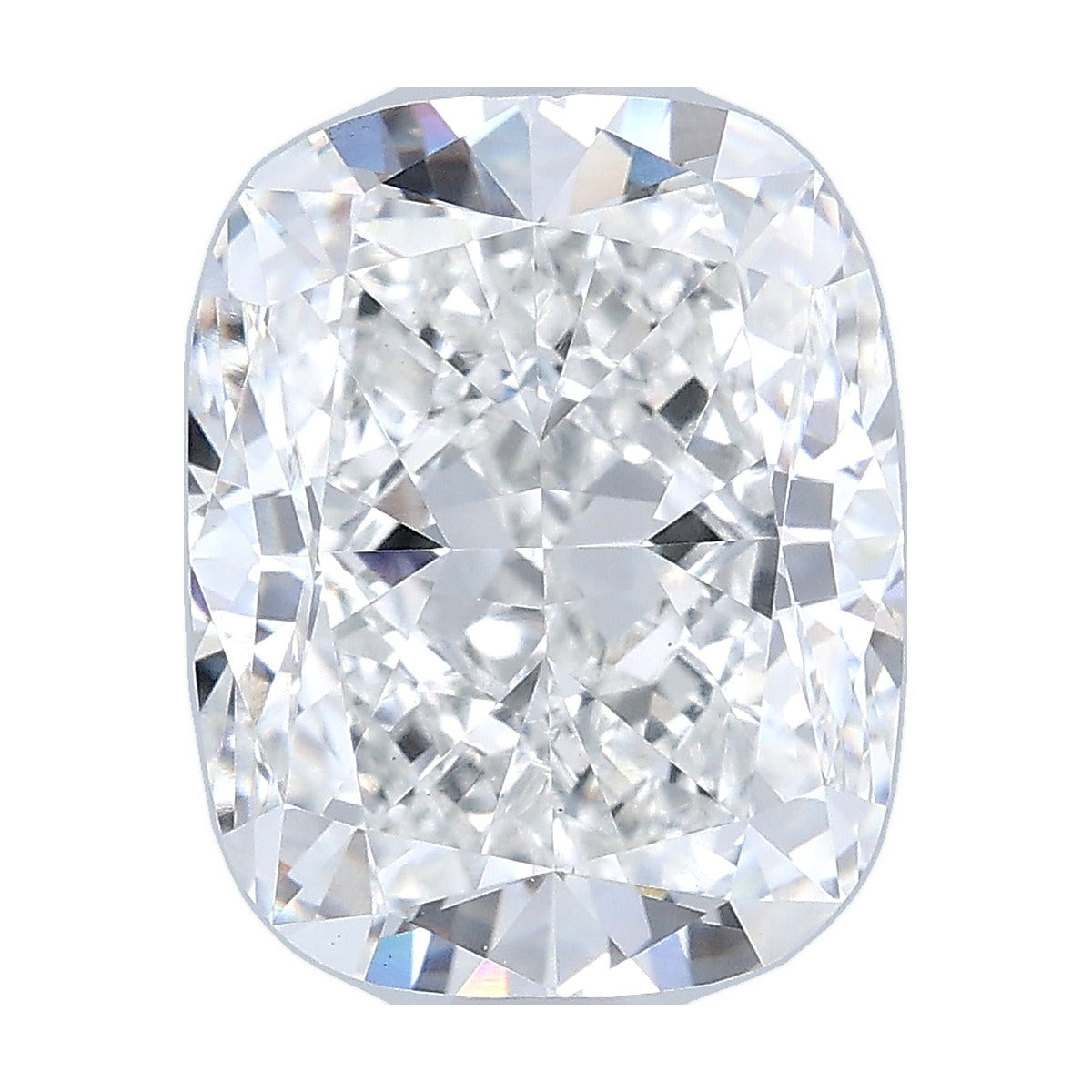 4.71 ct elongated cushion lab-grown diamond, F color, VS1 clarity, IGI certified, still from its 360° video