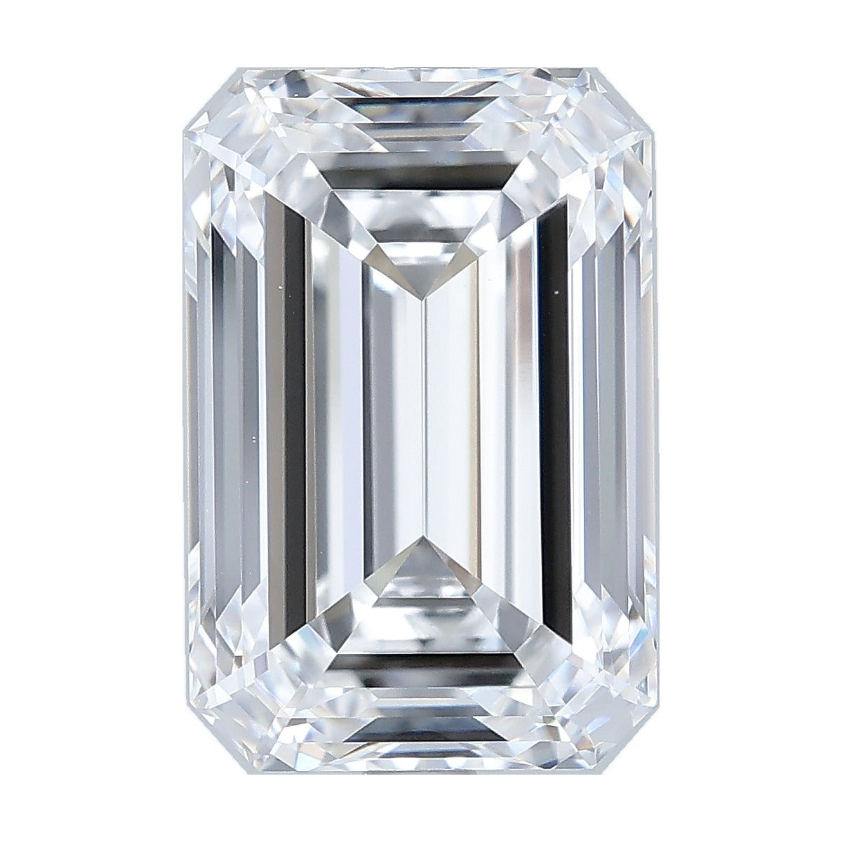 5.03 ct emerald lab-grown diamond, D color, VVS2 clarity, IGI certified, still from its 360° video