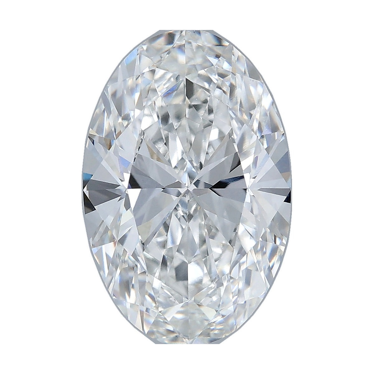 5.03 ct oval lab-grown diamond, E color, VS1 clarity, IGI certified, still from its 360° video