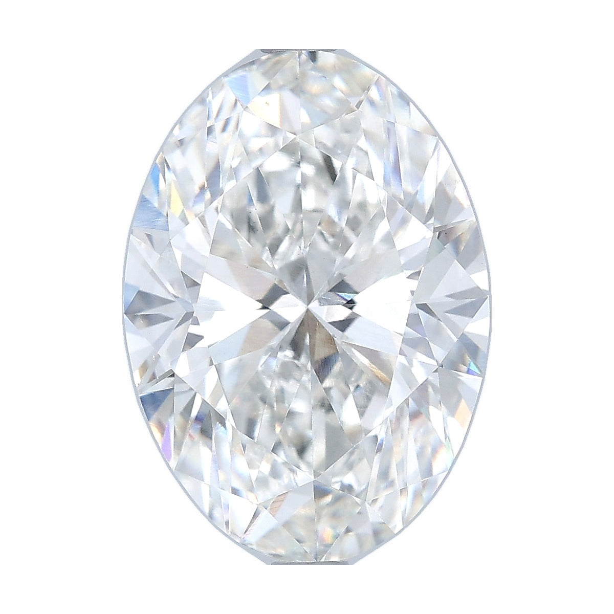 5.50 ct oval lab-grown diamond, F color, VS1 clarity, IGI certified, still from its 360° video
