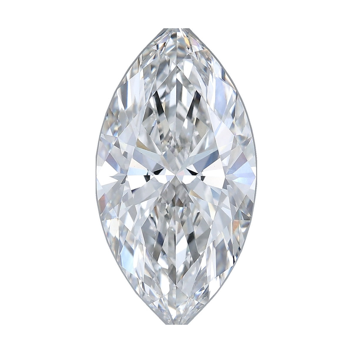 5.53 ct marquise lab-grown diamond, F color, VS1 clarity, IGI certified, still from its 360° video