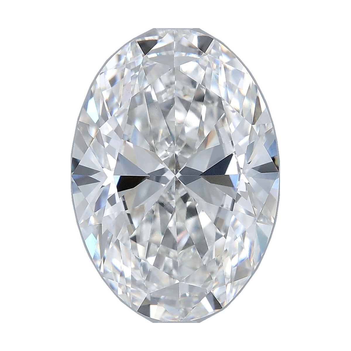 5.54 ct oval lab-grown diamond, F color, VVS2 clarity, IGI certified, still from its 360° video