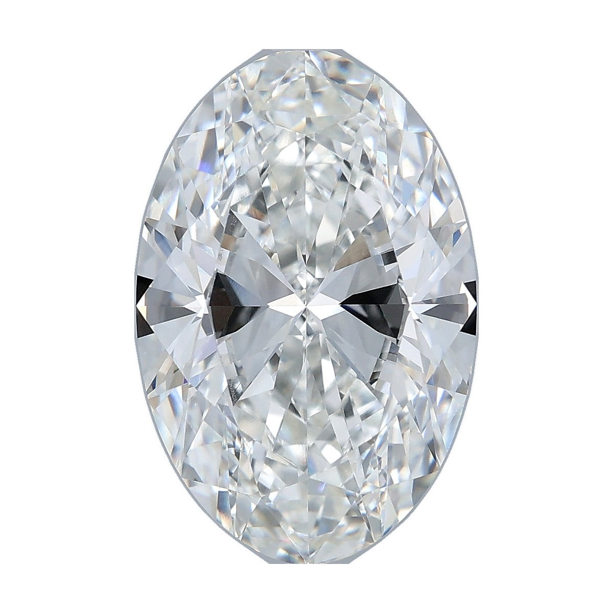 6.00 ct oval lab-grown diamond, F color, VVS2 clarity, IGI certified, still from its 360° video