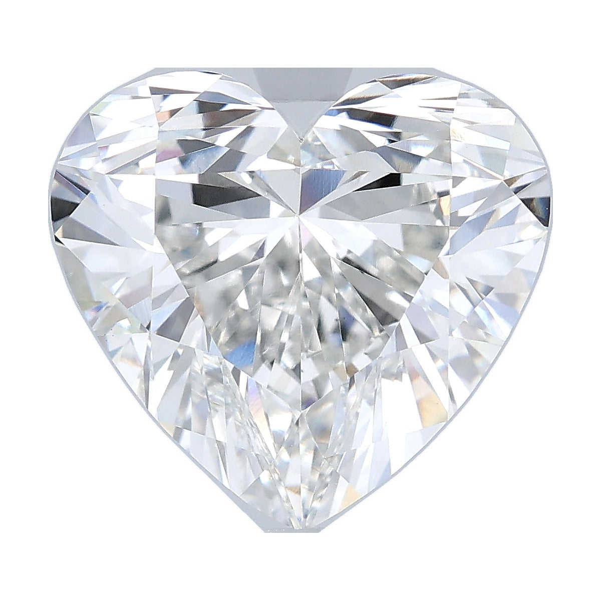 6.02 ct heart lab-grown diamond, F color, VVS2 clarity, IGI certified, still from its 360° video