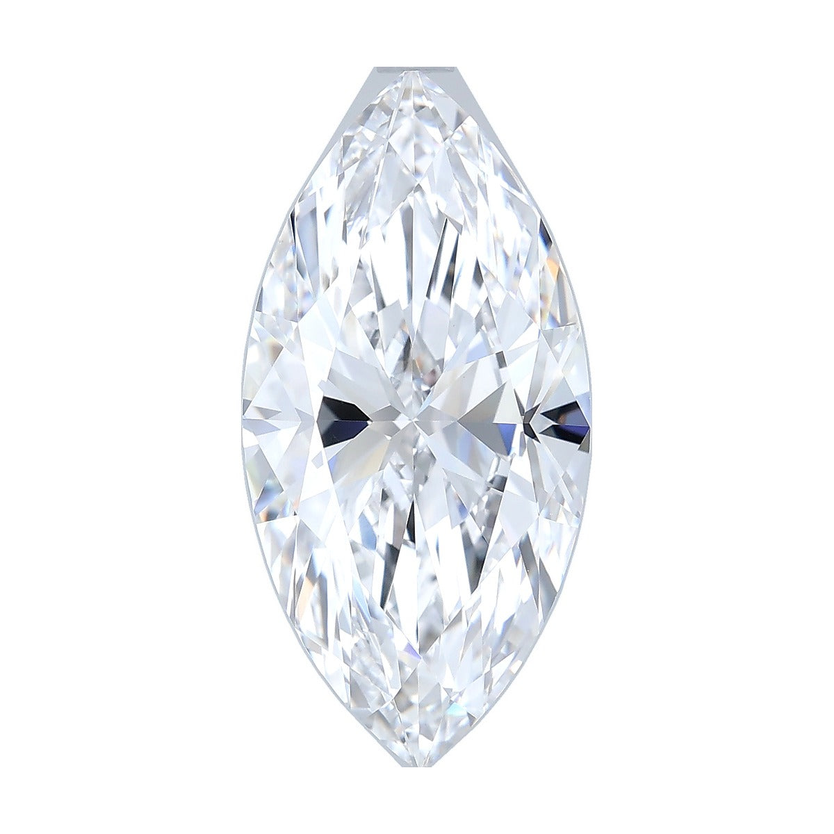 6.02 ct marquise lab-grown diamond, D color, VVS2 clarity, IGI certified, still from its 360° video
