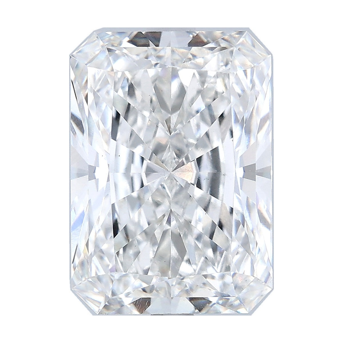 6.03 ct radiant lab-grown diamond, F color, VS1 clarity, IGI certified, still from its 360° video