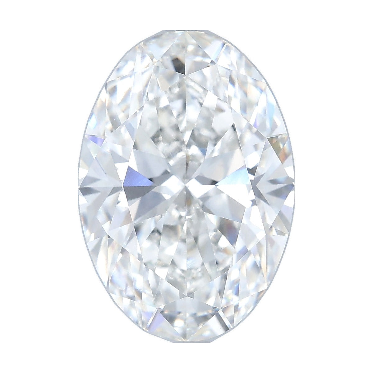 6.08 ct oval lab-grown diamond, F color, VVS2 clarity, IGI certified, still from its 360° video