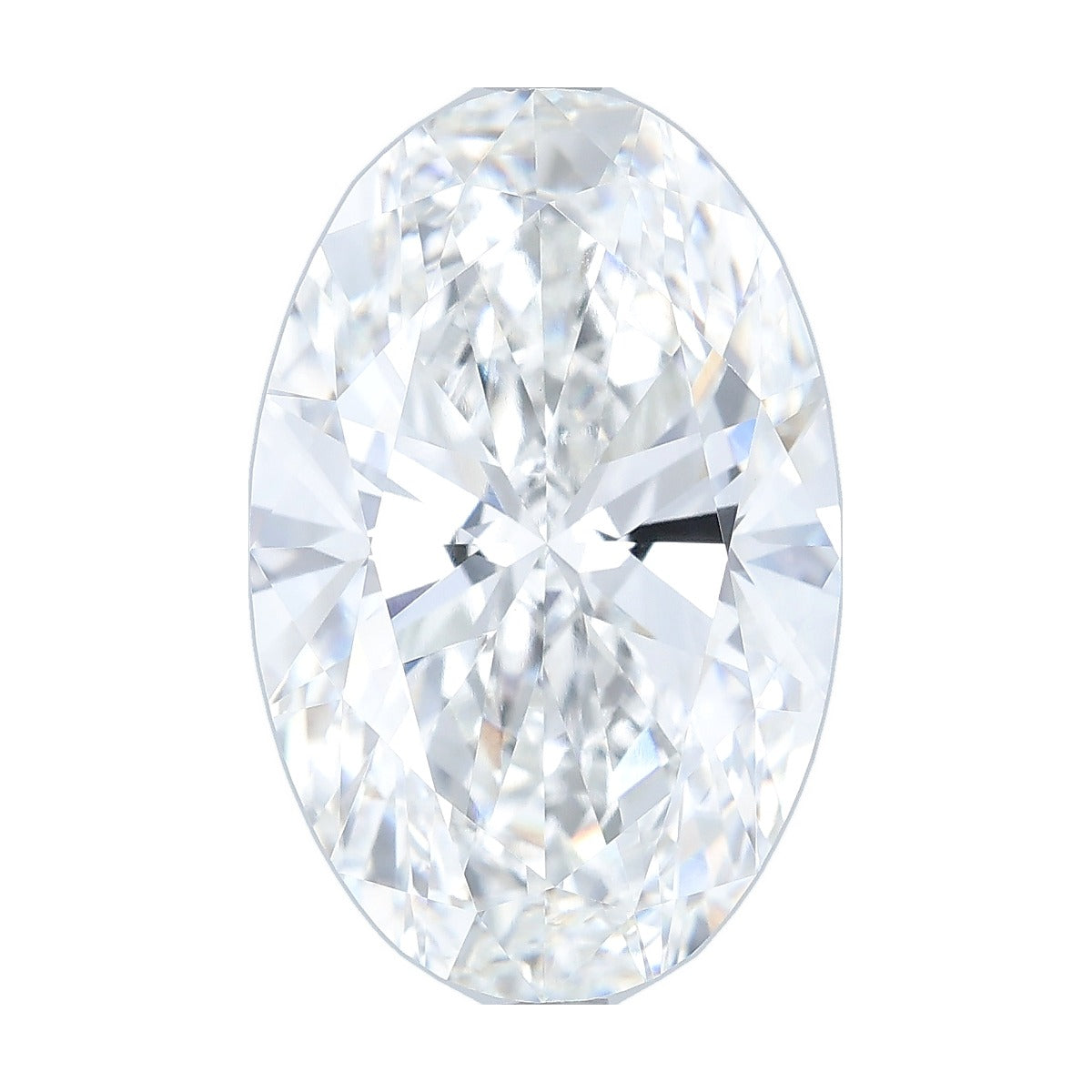 7.05 ct oval lab-grown diamond, F color, VVS2 clarity, IGI certified, still from its 360° video
