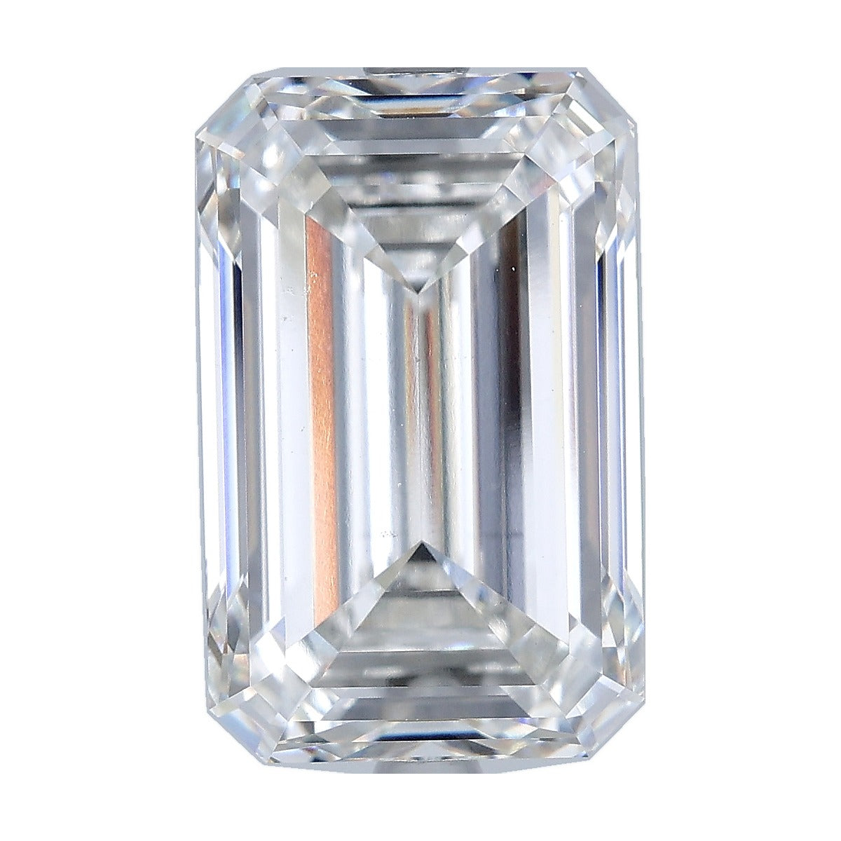 7.51 ct emerald lab-grown diamond, G color, VS1 clarity, IGI certified, still from its 360° video