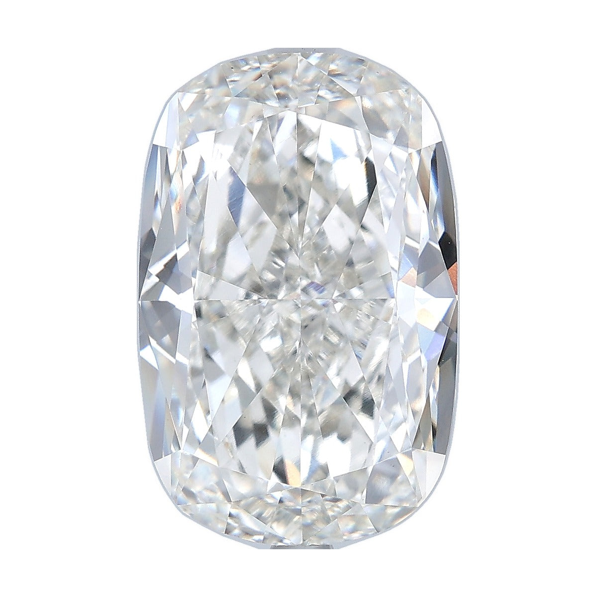 8.01 ct elongated cushion lab-grown diamond, G color, VS1 clarity, IGI certified, still from its 360° video