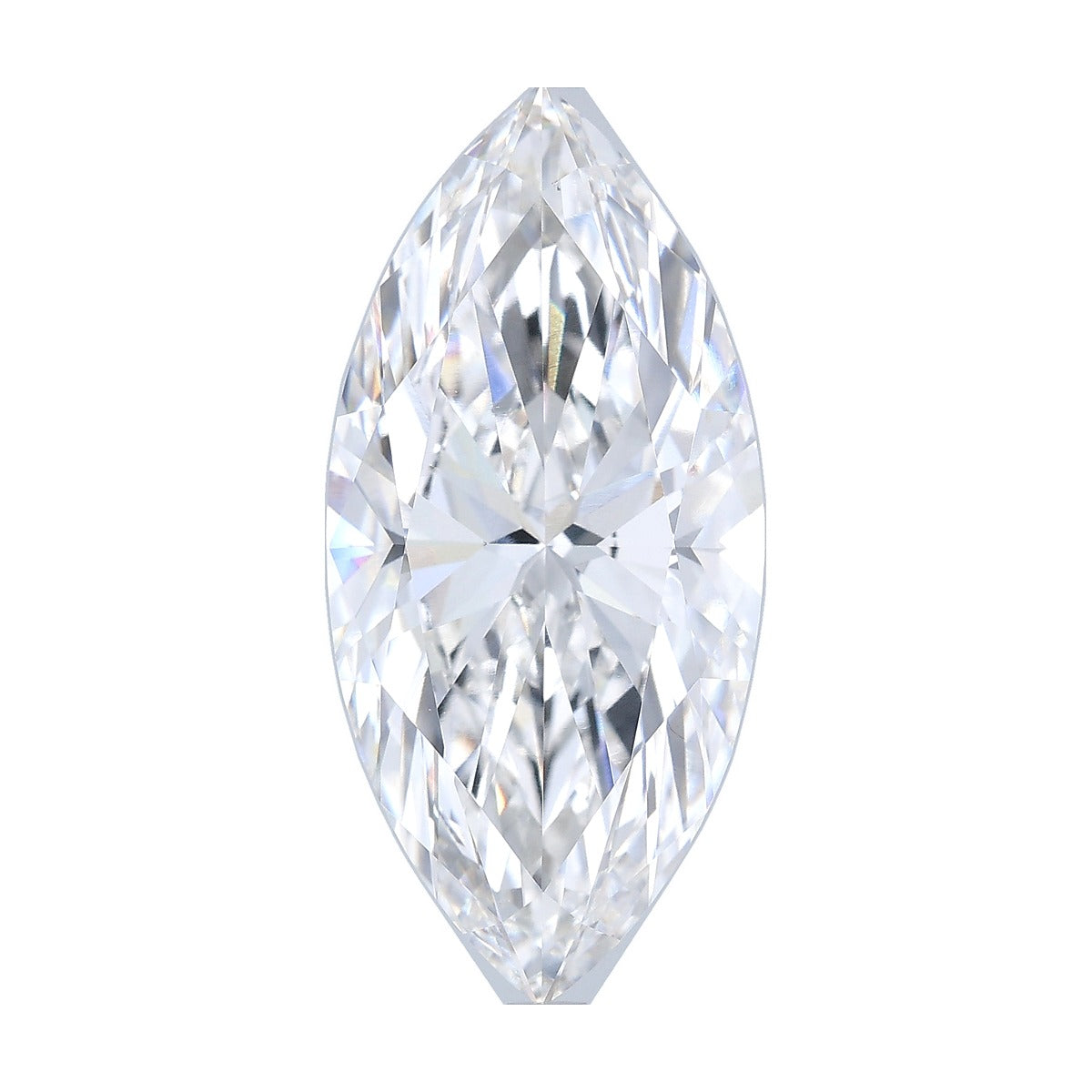 8.54 ct marquise lab-grown diamond, F color, VVS2 clarity, IGI certified, still from its 360° video