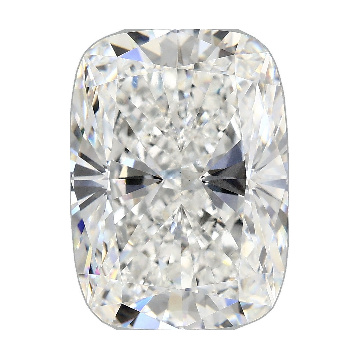 9.10 ct elongated cushion lab-grown diamond, D color, VS1 clarity, IGI certified, still from its 360° video