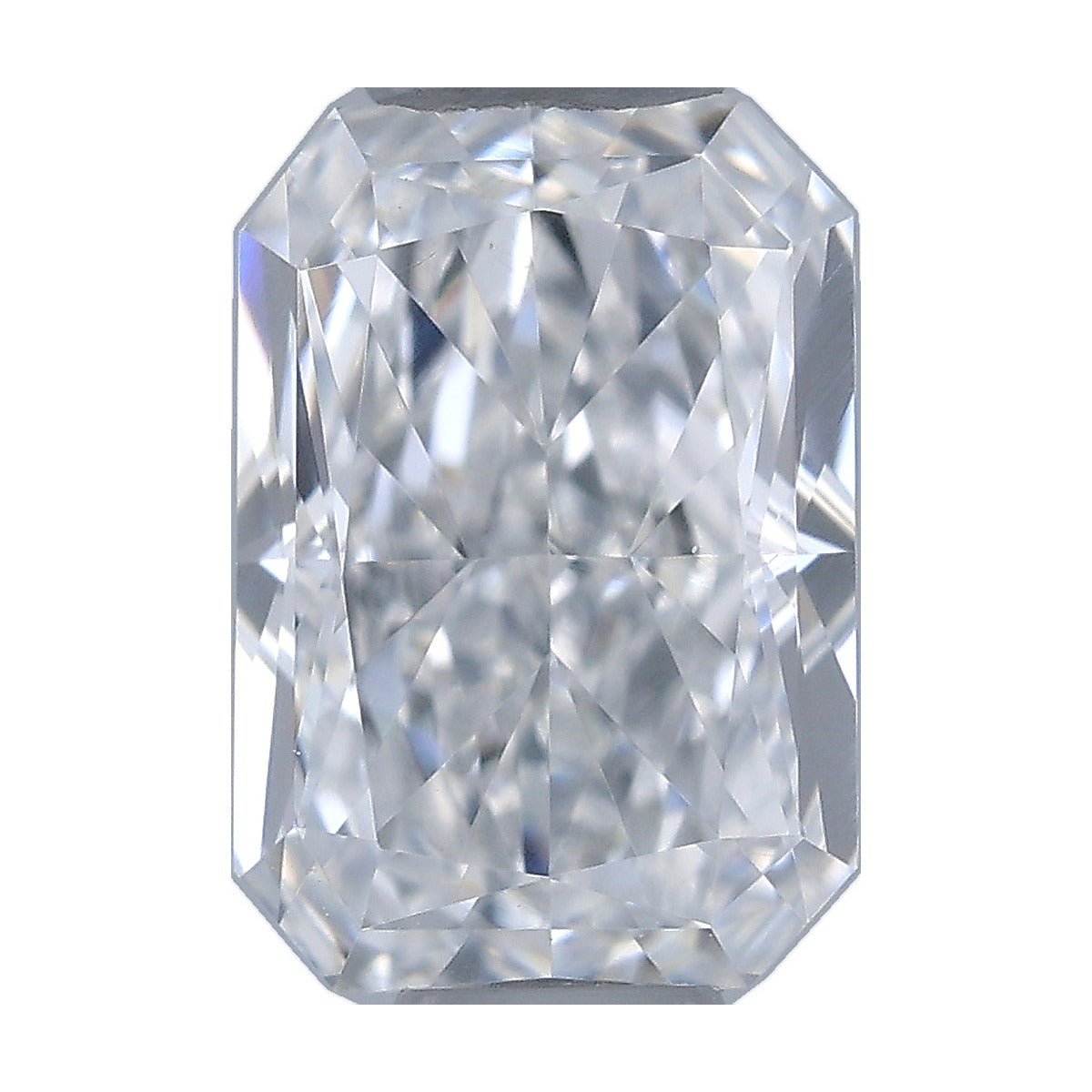 0.51 ct radiant lab-grown diamond, D color, VVS2 clarity, IGI certified, still from its 360° video
