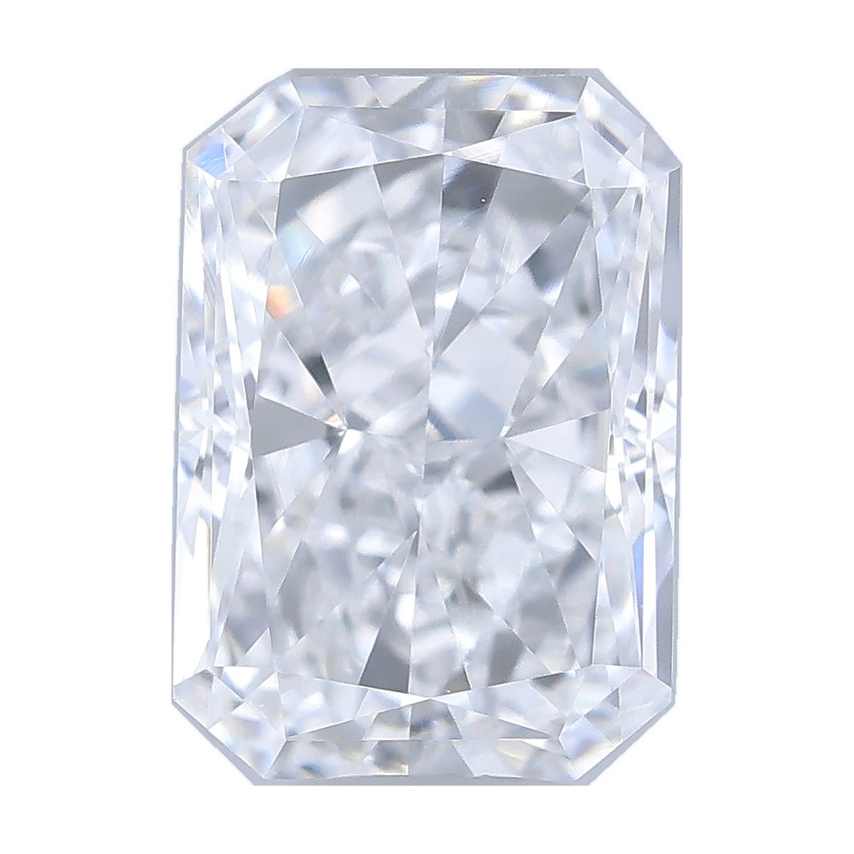 0.54 ct radiant lab-grown diamond, D color, VS1 clarity, IGI certified, still from its 360° video