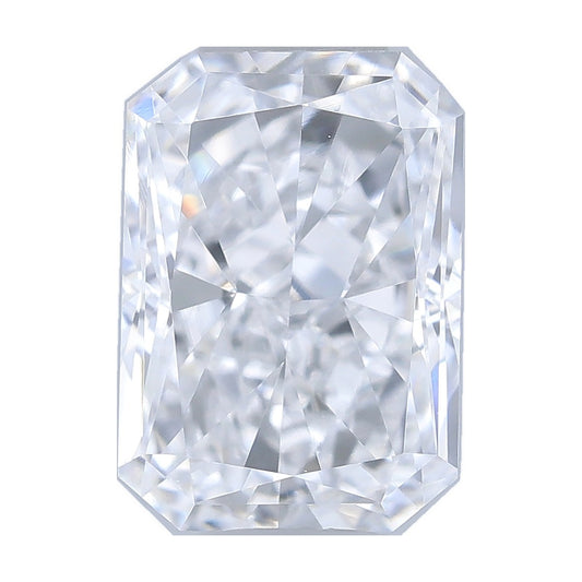 0.54 ct radiant lab-grown diamond, D color, VS1 clarity, IGI certified, still from its 360° video