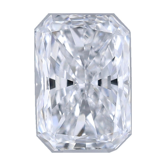 0.55 ct radiant lab-grown diamond, D color, VVS2 clarity, IGI certified, still from its 360° video