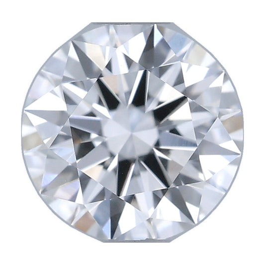 0.71 ct round lab-grown diamond, D color, VS1 clarity, IGI certified, still from its 360° video