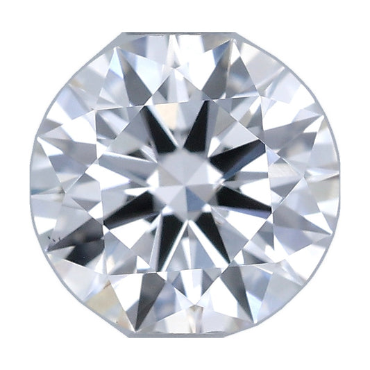 0.71 ct round lab-grown diamond, E color, VS1 clarity, IGI certified, still from its 360° video