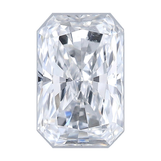 0.72 ct radiant lab-grown diamond, D color, VS1 clarity, IGI certified, still from its 360° video