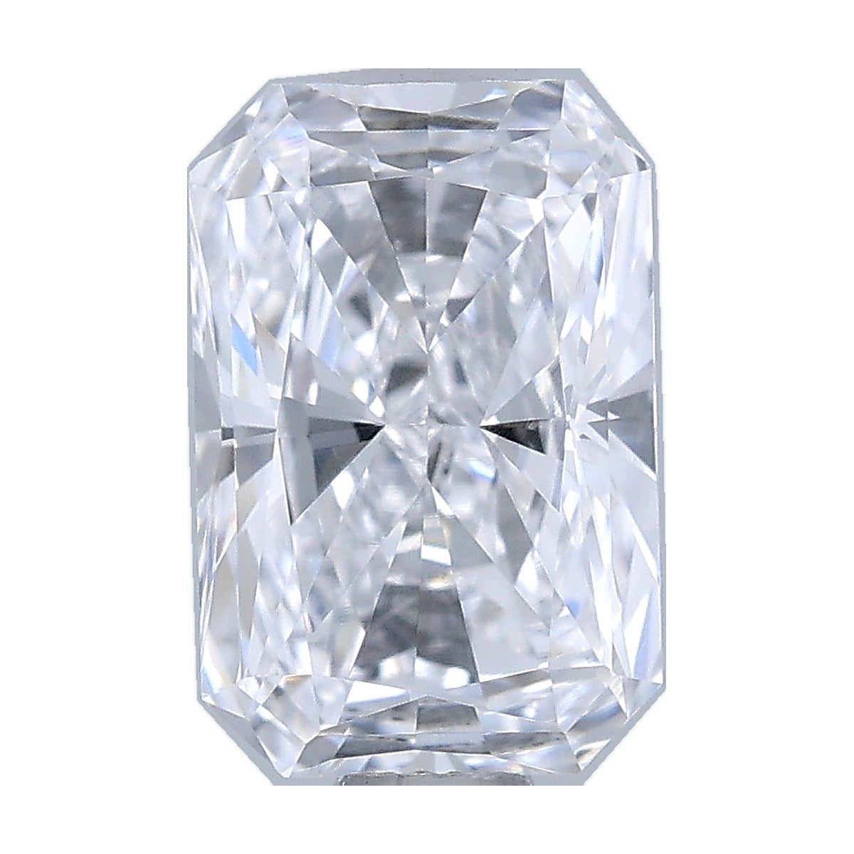 0.72 ct radiant lab-grown diamond, D color, VVS1 clarity, IGI certified, still from its 360° video