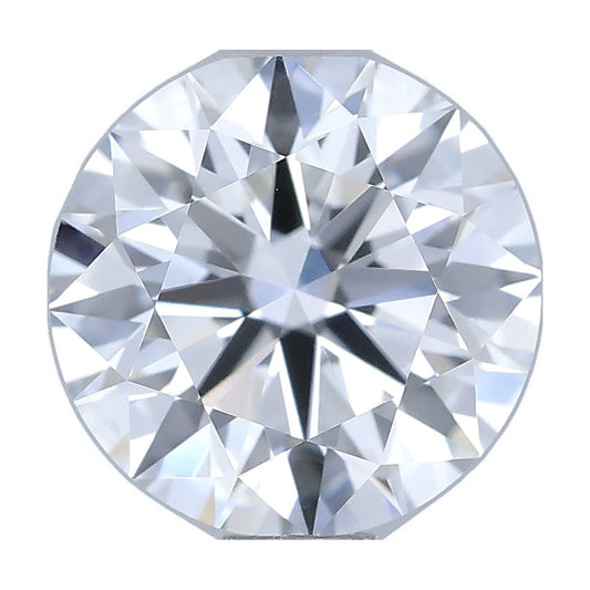 0.92 ct round lab-grown diamond, D color, VVS2 clarity, IGI certified, still from its 360° video