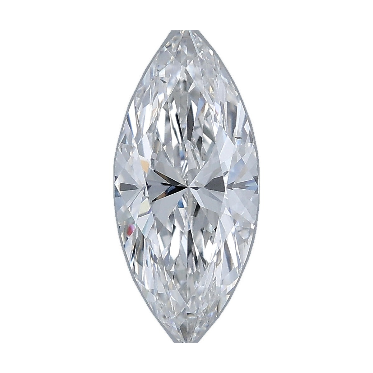 0.94 ct marquise lab-grown diamond, F color, VS1 clarity, IGI certified, still from its 360° video