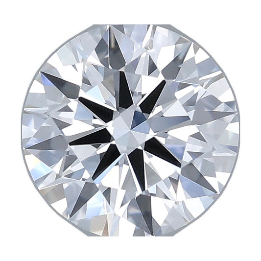 0.94 ct round lab-grown diamond, D color, VS1 clarity, IGI certified, still from its 360° video