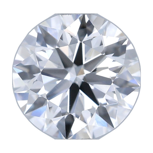 0.94 ct round lab-grown diamond, E color, VS1 clarity, IGI certified, still from its 360° video