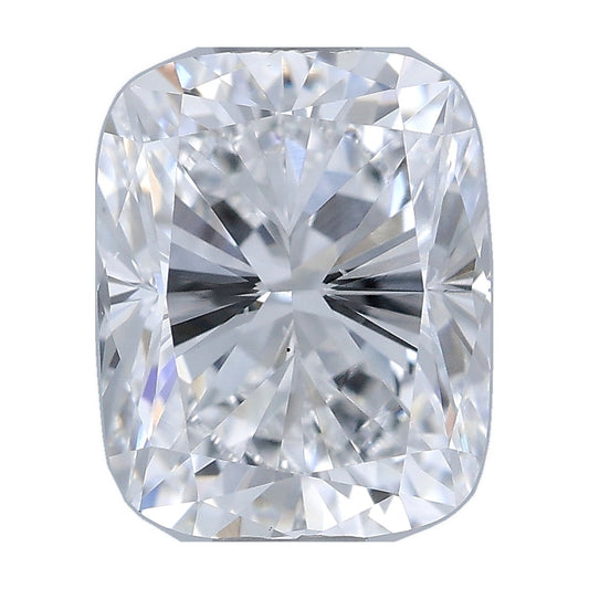 0.99 ct elongated cushion lab-grown diamond, D color, VS1 clarity, IGI certified, still from its 360° video