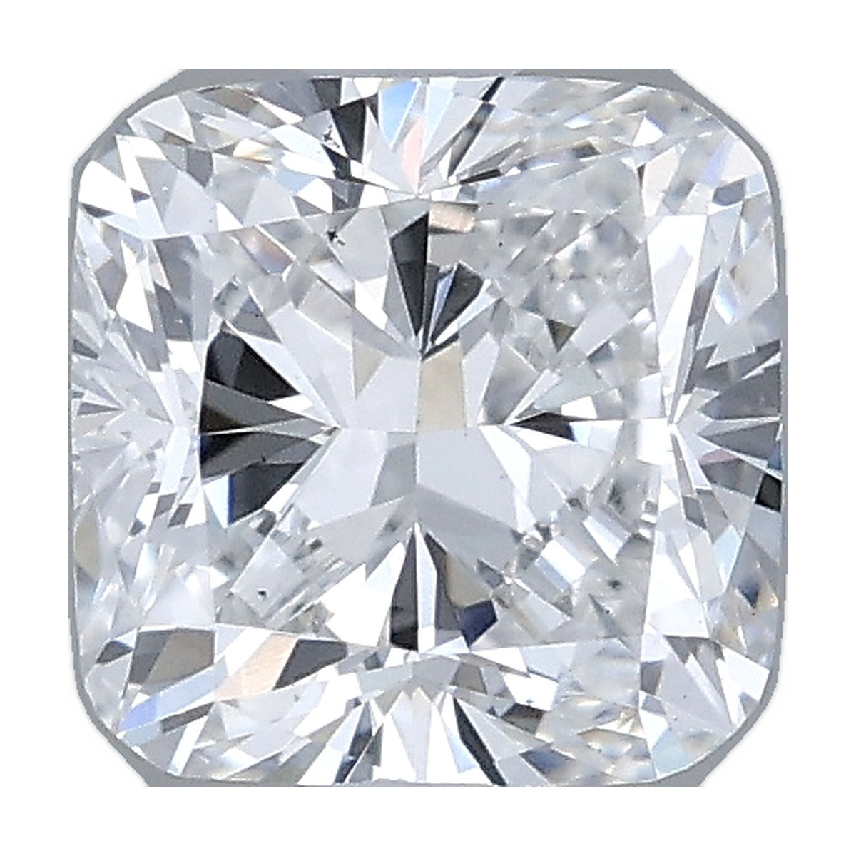 1.00 ct cushion lab-grown diamond, D color, VS1 clarity, IGI certified, still from its 360° video