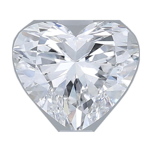 1.00 ct heart lab-grown diamond, E color, VS1 clarity, IGI certified, still from its 360° video