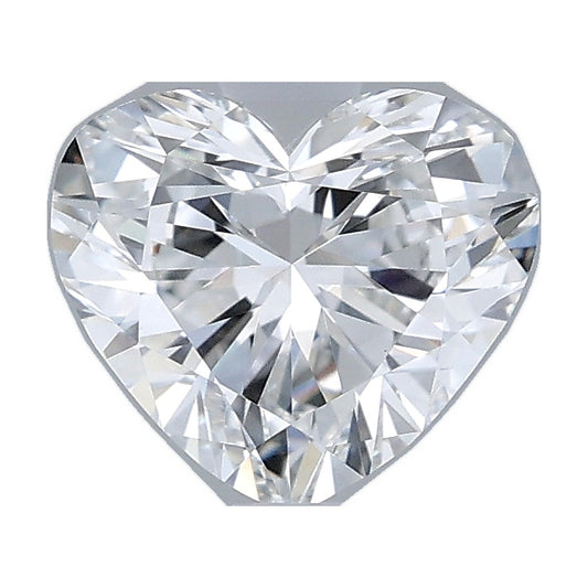 1.00 ct heart lab-grown diamond, F color, VVS2 clarity, IGI certified, still from its 360° video