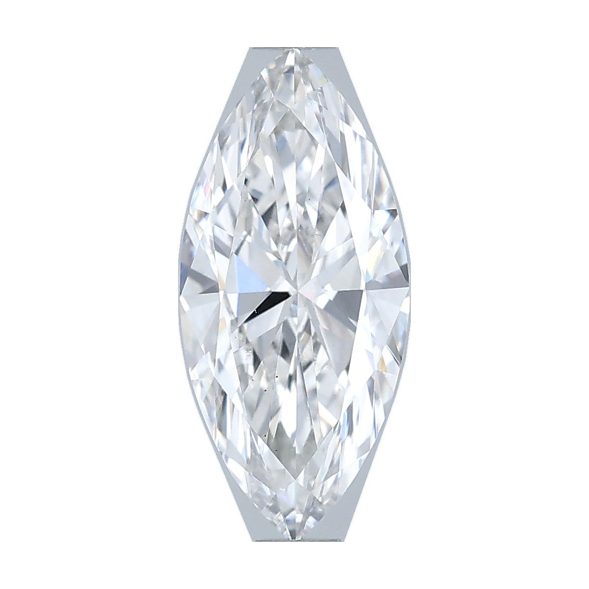 1.00 ct marquise lab-grown diamond, F color, VS1 clarity, IGI certified, still from its 360° video