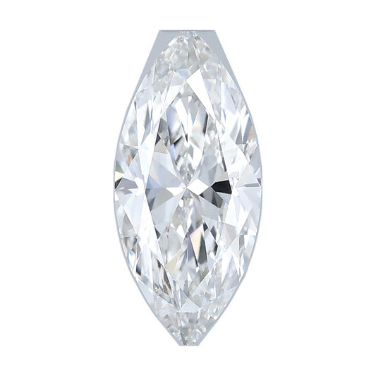 1.00 ct marquise lab-grown diamond, F color, VS1 clarity, IGI certified, still from its 360° video