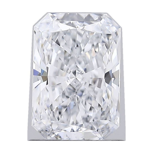 1.00 ct radiant lab-grown diamond, D color, VS1 clarity, IGI certified, still from its 360° video