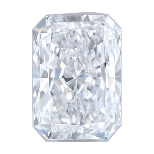 1.00 ct radiant lab-grown diamond, D color, VS1 clarity, IGI certified, still from its 360° video