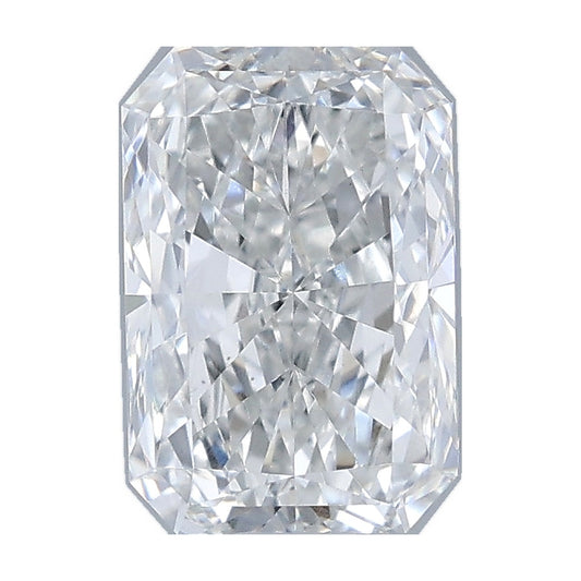 1.00 ct radiant lab-grown diamond, F color, VS1 clarity, IGI certified, still from its 360° video