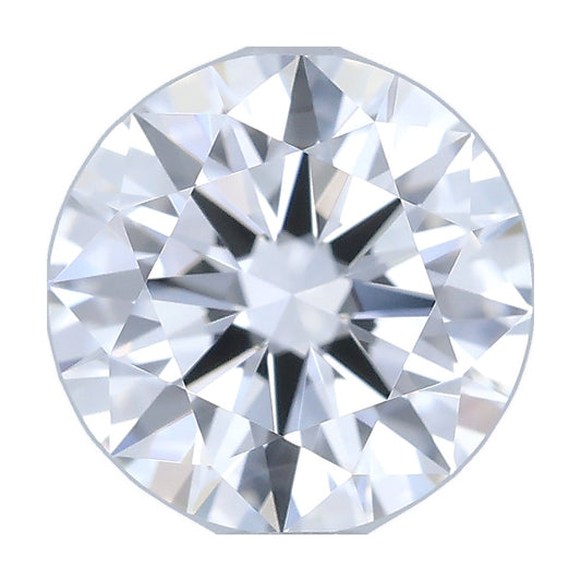 1.00 ct round lab-grown diamond, D color, VS2 clarity, IGI certified, still from its 360° video